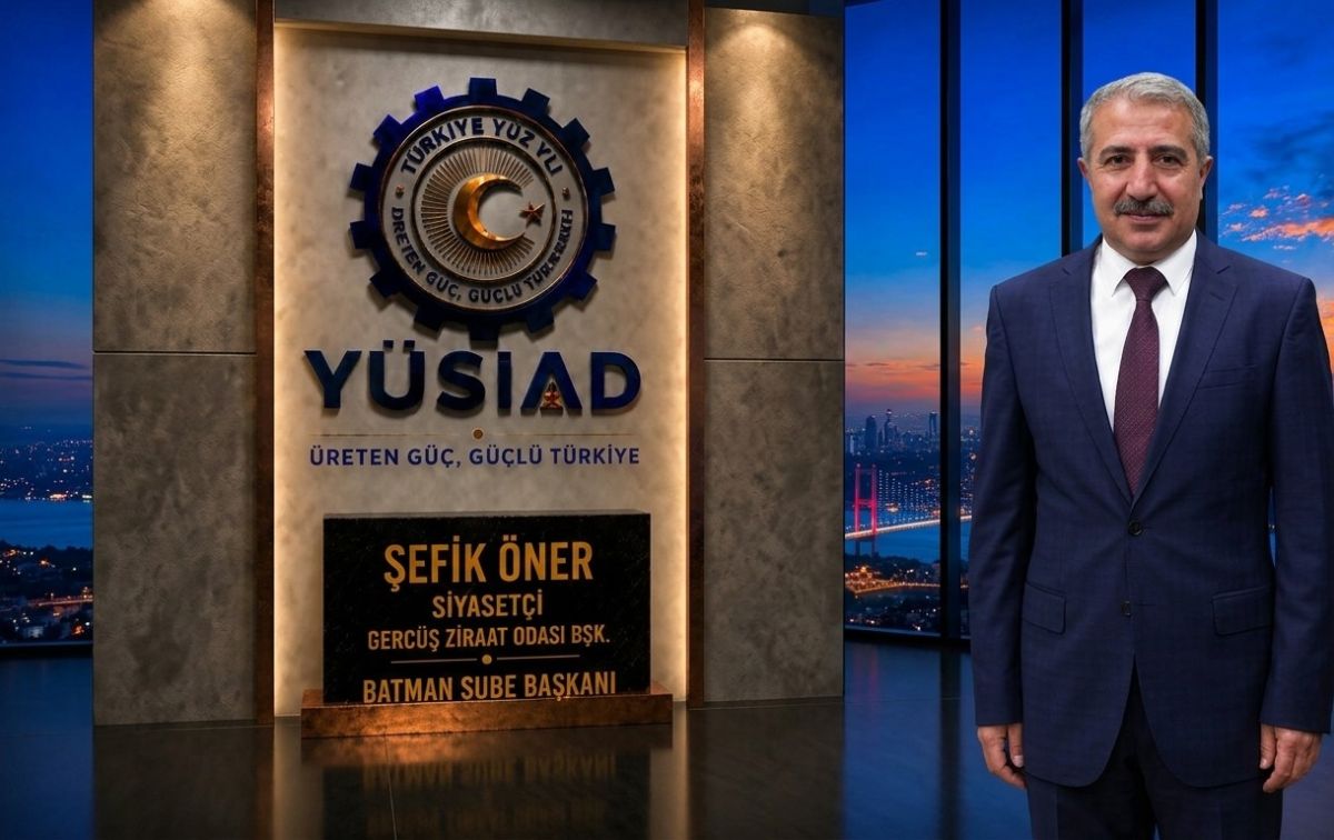 Şefik Öner’e Önemli Görev: YÜSİAD Batman Şube Başkanı Oldu